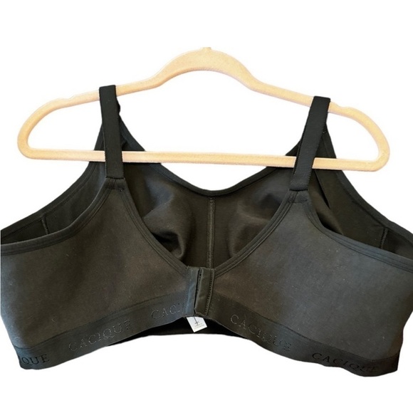 Cacique Cotton No Wire Scoop Bra 44 DDD - Picture 5 of 8